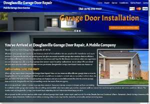 Douglasville Garage Door Repair - When you want to make sure that your garage door is safe to continue using without incident, call on Douglasville Garage Door Repair. Douglasville Garage Door Repair wants you to know that we can help you with your garage door repairs, garage door installation, garage door opener installation, garage door opener, repairs, garage door spring repair, Overhead Garage Door Repair and Garage Door Replacements.