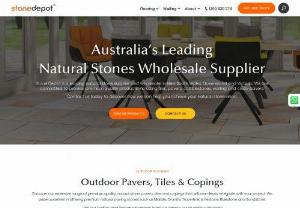 Natural Stones Wholesalers and Suppliers Sydney | Stone Depot - Save upto 20%. Travertine,  Granite,  Sandstone,  Limestone,  Bluestone by Australia's leading wholesalers & suppliers of Natural Stones. Get Free Samples Now!
