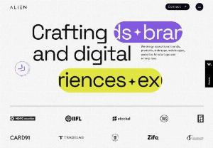 UI UX Design Company | UI UX agency for startups - The Alien - Hello Earthlings! We are Alien, a digital studio. We help incubators, startups, SME\'s and Enterprises to thrive in the digital space with a service offering of UX/UI Design, Branding, Development and Digital Marketing🚀. We have created a tailored framework for each service, which helps us to work more effectively and relevantly towards the problem by avoiding unwanted industry fillers
