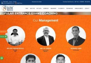 Junior Colleges in Hyderabad for CEC | Management Team - Gatik Junior College is offering coaching courses like Law coaching, CLAT coaching, CA foundation Training, ipm, clat exam, Ailet, iim courses, ceed exam, chartered accountant india, Lsat exam, uceed exam, common law admission test, iim executive program, common entrance examination for design.
