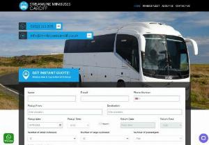 StreamlineMinibusesCardiff - Minibus Hire Cardiff provides cheap and reliable minibus hire with driver across Cardiff. We offer quality coach hire service and minibus rental in Cardiff for any events.
