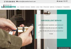 Locksmiths Frisco TX - Locksmiths Frisco TX is a family-possessed and worked locksmith organization. We serve our clients in Frisco, TX and the encompassing zones for quite a while. Our locksmiths are exceptionally talented and experienced to deal with any locksmith issue you face. Try not to spare a moment to call us. Call us now.