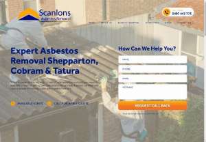 Scanlons Asbestos Removal & Demolition Shepparton - Here at Scanlons Asbestos Removal, we are the experts in the safe and certified removal and correct disposal of all types of asbestos, both friable and non-friable in Shepparton & All of Central North Victoria.