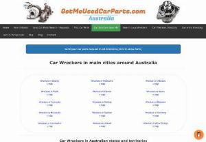 GetMeUsedCarParts Australia - Find wreckers near your location or submit used car parts request to auto recyclers in Australia