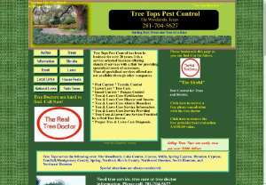 Arborist, Montgomery, TX - Looking for a tree care expert to help you treat your pest problem? Tree Tops Pest Control boasts the services of the best arborist, Montgomery, TX.