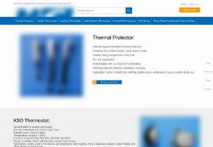 Thermal protector&Thermal switch - Hancong Electrical Control Products - Changzhou Hancong Electrical Control Products Co , Ltd is a professional leader China Thermal protector, thermal switch, KSD301 thermostat, Capillary thermostat manufacturer with high quality and reasonable price Welcome to contact us