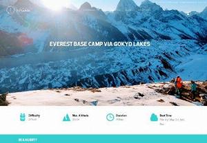 Gokyo Lakes Trek - Gokyo Lakes trek is a beautiful hike to the famous turquoise lakes of Gokyo with stunning views towards Everest. They comprise the highest freshwater lake system in the world.