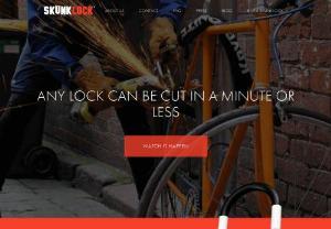 The lock that fights back - SKUNKLOCK bike was stolen by a bicycle thief, our mission is to curb cycle theft by both creating the strongest bike lock (and the first deterrent bike lock)