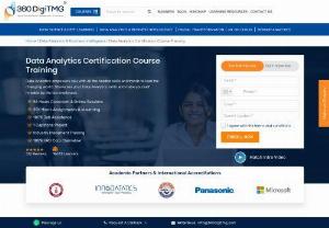 Data Analytics Course - Best Data Analytics Certification Course Training Institute in Malaysia: 360DigiTMG is the best Data Analytics using Python Training Institute In Malaysia providing Data Analytics Training Classes by real-time faculty with course material.