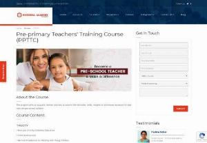 The #1 Teacher Training Institute In Mumbai - National Academy offers the most thorough teachers training course through skillful teachers committed to guiding candidates aspiring to become teachers in schools their program aims to acquaint trainee teachers to acquire the attitudes, skills, insights & techniques necessary to deal with children.