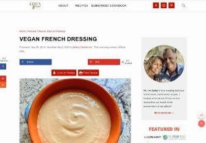 Vegan French Dressing - Vegan French Dressing Recipe | Print Now - Homemade Vegan French Dressing is not only easy to make, it is healthy as well. Share this Vegan French Dressing Recipe with your friends and family.
