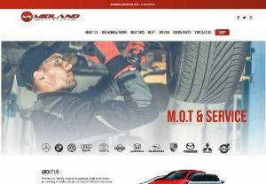 Midland Autocare - We are a family owned business that has been providing a wide range of motor vehicle services since 1997 in Walsall, West Midlands. We offer a wide range of motor vehicle services, including tyre sales, servicing and general repairs for cars and light commercial vehicles.