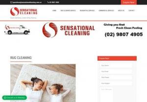 Oriental rug cleaning - Rug Cleaning Sydney Metro, Sensational Cleaning Specialising in rug wash and rug steam / Dry cleaning methods. As every rug comes in different materials, shapes and sizes, we have a fully equipped warehouse to satisfy your cleaning requirements. FREE Pick Up & Drop Off Delivery. We have some of the most advanced cleaning techniques. Every Rug is over seen by management to assure that each rug come back in a fresh and clean condition.