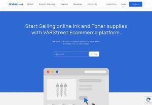 Sell Printer Ink and Toner Cartridges Online | VARStreet Inc - Sell printer ink and toner cartridges online easily with VARStreet. Our eCommerce platform has advanced parametric search and filter functionalities s your customers can find compatibles hassle-free.