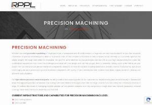 The capability of Precision Machining Ontario - If you are looking for best Precision Machining Ontario then RPPL provides the best capability precision machining like CNC Turning Centers, CNC Turn Mills, 5-axis Machines, Surface Grinders, Cylindrical Grinders and more.