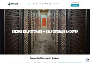 Secure Self Storage - Affordable Self Storage Units in Andover, a suburb of Witchita Kansas. We have the lowest prices of any storage units in the area. We offer high quality storage options with a range of unit sizes including: small, medium & large units; as well as outdoor storage for RV\'s, cars and boats.
