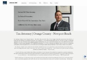 Tax Attorney Newport Beach - Before opening a Newport Beach tax law firm, tax attorney Daniel W. Layton worked for the IRS as a tax trial attorney and for the Department of Justice as a criminal tax prosecutor for the better part of a decade. As founder of a tax law firm in 2014, Mr. Layton defends his clients using his unique insights to keep the IRS in check.