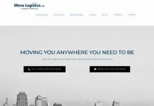 Move Logistics Inc - MOVING YOU ANYWHERE YOU NEED TO BE

WE ARE YOUR GO TO FOR LOCAL, STATE, & NATIONWIDE MOVING