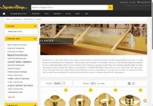Screenshot of Brass Stair Railing Base Flanges