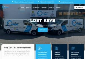 Car Key Specialist and Locksmith Services Provider in Perth - We are Krazy Keys - the most admired automotive locksmith company in Perth, WA. We provide 24/7 mobile services for spare car keys, car keys duplication, car key reprogramming, remote car keys and more. We also provide car battery services and free car battery testing, advanced car diagnostic at our store located at Bibra lake. We stock the full range of car batteries to suit every vehicle and also have the highest quality car window wipers named Wiperworx Wipers Blades.