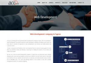 Web development company in Cyprus - Seaching for best web development company in cyprus with 100% client satisaftion record we provide complete web developemnt services in affordable price.
