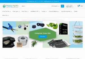 Happy Hydro - Happy Hydro is an authorized dealer that provides superior gardening products at competitive rates. We want you to know that all the manufacturers on this site are hand chosen by our founders to ensure you receive a quality product.