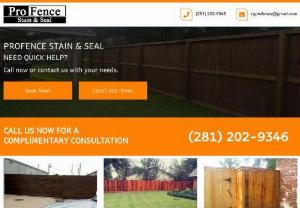 Fence and Stain Experts - Fence Staining Services Houston TX - We are well equipped to provide you with custom wood fence service, so it is considered to be the best fence repair company in Houston TX. Check out our services now!

When our customers hire us in Richmond TX\'s wood fence repair service, we strive to be their most reliable fence repair company. As a result, we provide them with the following additional benefits through our valued services:

Experience and expertise.
Professional attitude.
Effective service over time.
Increase closing...