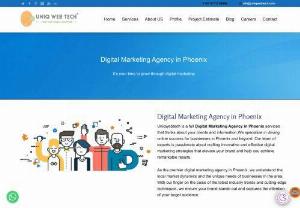 Digital marketing agency in phoenix - Digital marketing is the best option for promoting your brand and selling your products among the industry. It helps to reach your targeted consumers who need your products and services. Uniqwebtech provides an excellent quality of digital marketing services in USA. We are the top digital marketing agency in Phoenix.