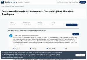 Top SharePoint Development Companies Reviews 2020 - A thoroughly researched list of top Microsoft SharePoint developers with ratings & reviews to help find the best SharePoint development companies around the world.