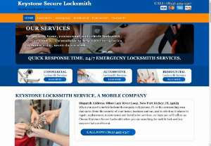 Keystone Secure Locksmith - If Keystone Secure Locksmith cant handle the problem, no one can. We are the most efficient and reliable locksmith service in town. With the help of our professional locksmith technicians, you can be sure that we will be able to effectively resolve your lock or key concerns. At Keystone Secure Locksmith we offer reliable commercial, automotive and residential locksmith services. You dont have to settle for bad service as long as Keystone Secure Locksmith is around.