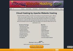 Apache Website Hosting - Linux Apache cloud hosting with PHP, Perl, Python, MySQL, & SSI support. Real email boxes with aliases, anti-spam control, message filters & free SSL (security certificate) to keep transactions encrypted, your customer data & emails secured. Easy-to-use control panel. Simple site builder available, or install your own web content management system (such as ModX or Wordpress, etc.). Friendly customer support through our online, proper support system, or via telephone all day, everyday.