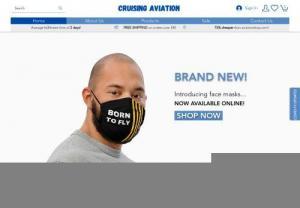 Cruising Aviation - We are an =aviation store founded by a student pilot selling high-quality aviation-themed clothing and accessories to all corners of the globe.