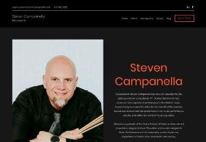 Steven Campanella - Freelance musician and educator specializing in percussion performance marimba, percussion, performance, mallets, snare drum, drum set