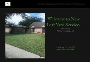 New Leaf Yard Services LLC - Eco-Friendly, Sustainable, all-electric Yard company providing Mowing, trimming, and edging.
