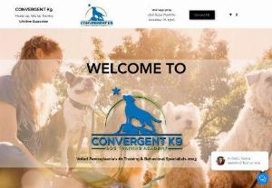 Convergent K9 - Over the years we have developed a method of training animals that is not about force or using the leash,  but is fun for all. Our system is thoroughly modern and innovative. We have two locations to serve you. One near Little Rock Arkansas and the other near Pittsburgh Pennsylvania. We are so confident in our system that our training comes with a lifetime guarantee.