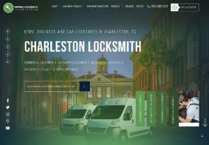 Mobile Locksmith Charleston - Mobile Locksmith Charleston provides professional residential, commercial, and automotive, lock installation , repair and maintenance services - including emergency locksmith services - throughout the entirety of Charleston, South Carolina. Our fully licensed, bonded, and experienced technicians are available on a 24/7 basis to travel directly to your location, arriving in a simple matter of minutes to assess your unique security needs and provide you with custom-tailored solutions.