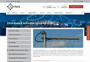 DAS From NCS Prevents Wireless Dead Zones. - NCS offers Distributed Antenna Systems and completes RF surveys, benchmark assessments, consulting, network design, and more to address all your DAS needs.