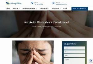 Anxiety Disorder Treatment in Delhi - Serenity Clinic - People suffering from anxiety disorder find it difficult to cope up with challenging issues and with time, it starts disrupting their daily routine of life. A rapid heartbeat, sweating, shaking and dry mouth are all common symptoms of anxiety. Our clinic is equipped with sufficient resources and equipment to facilitate cognitive behaviour therapy that helps the patient identify the factors leading to anxiety for a satisfactory treatment. If you are having anxiety disorder symptoms consult us...