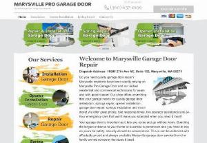 Marysville Pro Garage Door - Do you need quality garage door repair? Marysville residents have been quietly relying on Marysville Pro Garage Door and our skilled residential and commercial technicians for years and with good reason! Our shop offers everything that your garage needs for quality garage door installation, springs repair, opener installation, garage door repair, springs installation and much more!
