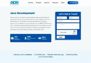 Hire Java Developer | Java Application Development Services - [Hire Java Developer] Get the fully functional Java-based Application Development Services. Ace Infoway is the Top-tier Java Development Company in the USA.