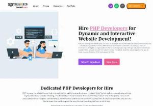 Hire PHP Programmer | Hire PHP Developer - Dev Technosys - Hire PHP Programmer & Developer from Dev Technosys for custom PHP web development services. We provide expert php developer at affordable hourly rate, fixed time for onsite and offsite locations.