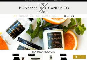 Honeybee Candle Co. - Honeybee Candle Co. products are free from chemicals and toxins allowing for a cleaner, healthier form of self-care. You can trust that your Honeybee product includes recyclable materials and pure ingredients hand-poured to help set the tone for a calmer day and balanced mood. We even add a touch of sweet honey oil to each product which serves the dual purposes of enhancing the scents while also turning your favorite candle wax into a naturally-moisturizing massage oil. Honeybee candles play a..