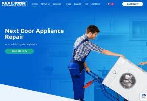 Appliance Repair Service by Expert Licensed Technicians - Next Door Appliance Repair is your reliable partner, which helps you troubleshoot your problems with home appliances. Schedule an appliance repair service if necessary with us.