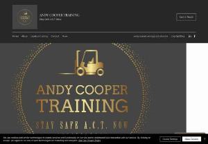Andy Cooper Training - I provide on site in-house training on a wide variety of MHE and work platforms.Forklift, counterbalance, reach truck, flexi, VNA, pallet truck, MEWP,