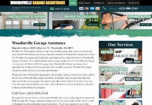 Woodinville Garage Assistance - Woodinville, Washington is home to one of the leading garage door repair services in the state, Woodinville Garage Assistance. Anytime someone in Woodinville requires the service of a Woodinville garage door installation and repair service, they often turn to Woodinville Garage Assistance. It is understandable why so many people turn to us for when they begin to experience problems with their garage door.