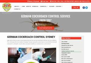B2B Pest Control - German Cockroach Control Sydney - B2B Pest control provides the best solutions for German cockroach control in Sydney. We have proven methods for treating each pest and offer Guaranteed Results. Come and book pest control for cockroaches now!
