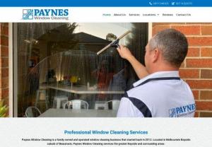 Paynes Window Cleaning - Paynes Window Cleaning is a family owned and operated window cleaning business that started back in 2012. Located in Melbourne�s Bayside suburb of Beaumaris, Paynes Window Cleaning services the greater Bayside and surrounding areas. We offer a range of cleaning services from Domestic windows cleans, to Commercial and Body Corporate work. We pride ourselves on providing a world class service at an affordable price and offer a 100% satisfaction guarantee.'