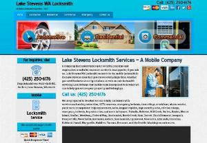 Lake Stevens WA Locksmith - When you are dealing with any sort of lock emergency that involves your automobile, home or commercial business, turn to us at Lake Stevens WA Locksmith.