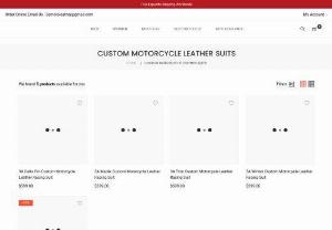 Custom Motorcycle Leather Suits - Our custom made products and services are unique to its kind we shape dreams into reality and reality into identity, an identity that makes you feel proud and separates you from others.
