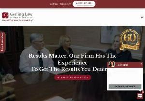 Gerling Law Injury Attorneys - The injury attorneys at Gerling Law have decades of experience helping people just like you. We work for clients all over Indiana, Illinois, and Kentucky. Our team is skilled, passionate, and determined to help you get your life back. || Address: 519 Main St, Evansville, IN 47708, USA || Phone: 812-423-5251